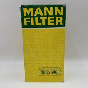 Mann Filter CUK2646-2 OEM Cabin Air Filter W/ Activated Charcoal For Mercedes